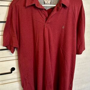 Men’s Volcom Red Polo Shirt
